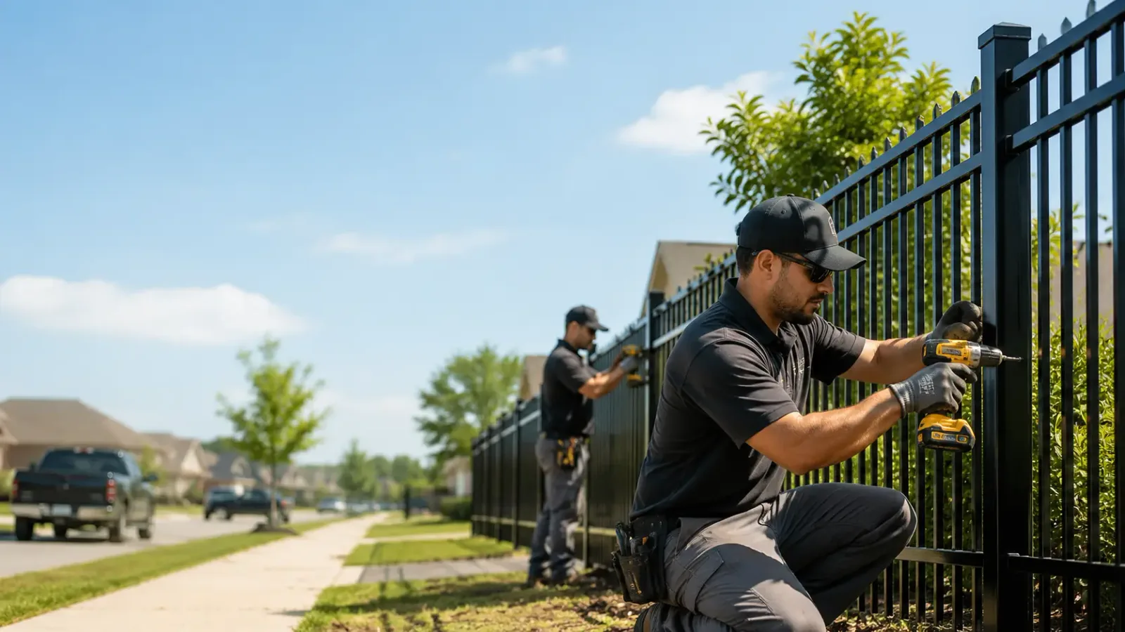 Metal Fence Installation in Walstonburg, NC